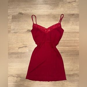 LOFT Scarlet Lace-Trim Chemise